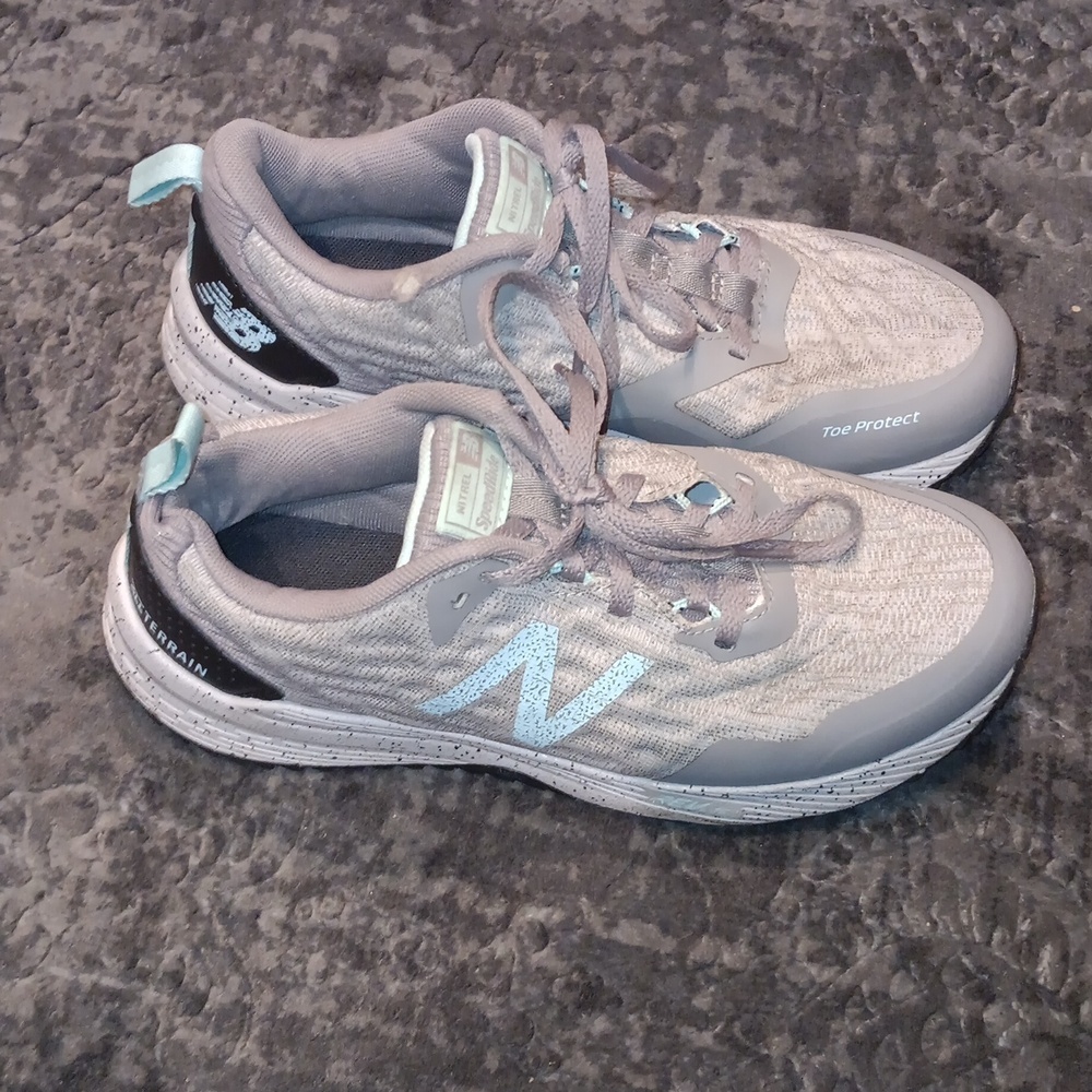 New Balance Gray and Black Women's Shoes
